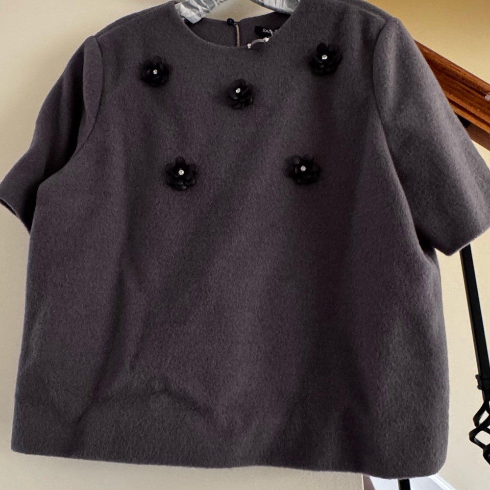 Raoul Charcoal Knit Top